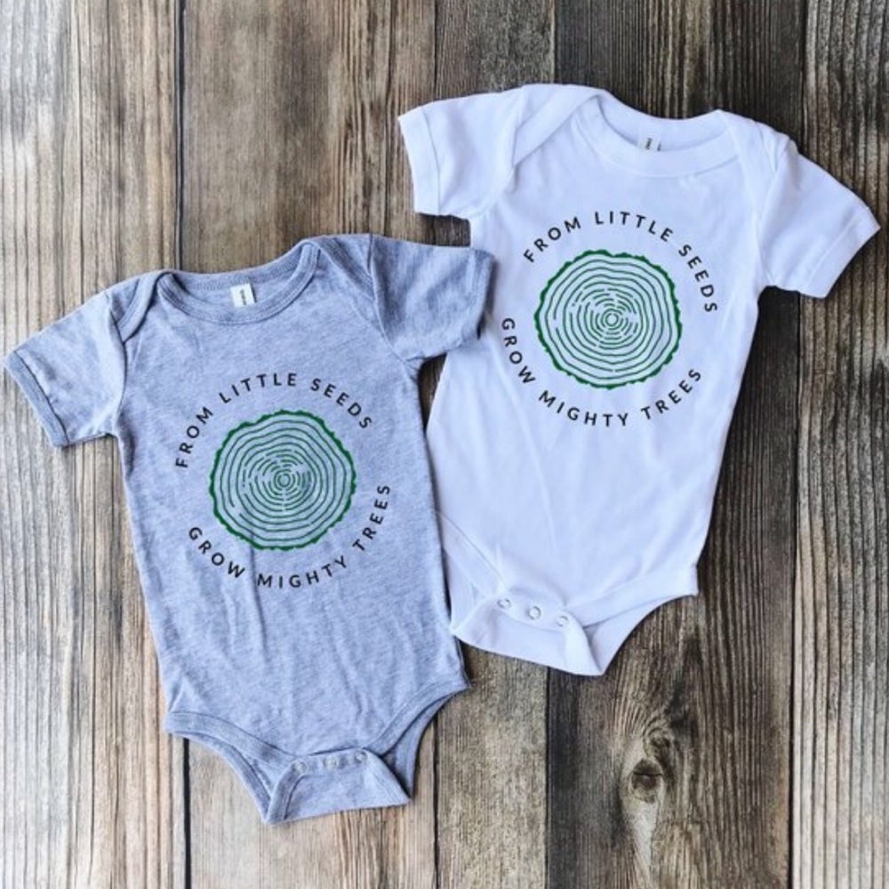 Nature - adventure - boho baby clothing - WHITE